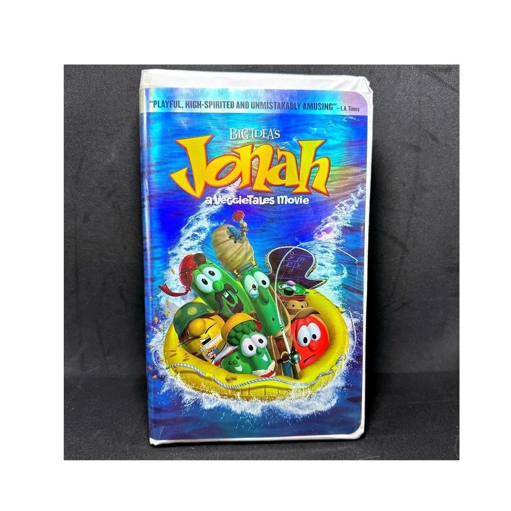 Jonah A VeggieTales Movie‎ VHS 2002  Idea Artisan Holographic Clamshell G Rated